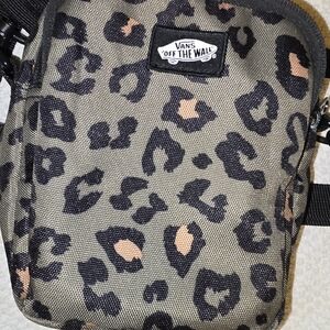 Vans Leopard Print Shoulder Bag